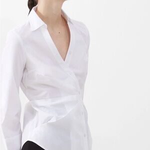 French Connection Crisp White Blouse ***Size Sold Out Online***